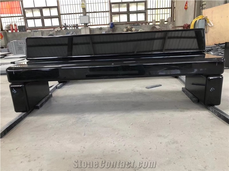 Granite Bench For Cemetery Street Bench