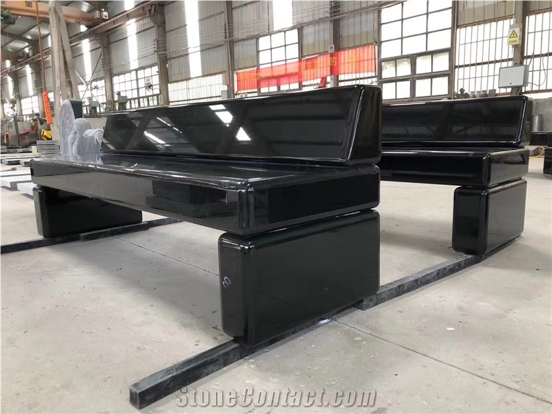 Granite Bench For Cemetery Street Bench