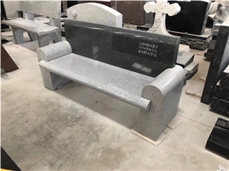 Granite Bench For Cemetery Street Bench