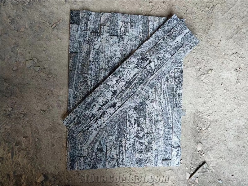 Grey Quartzite Wall Cladding Panel Stone Veneer