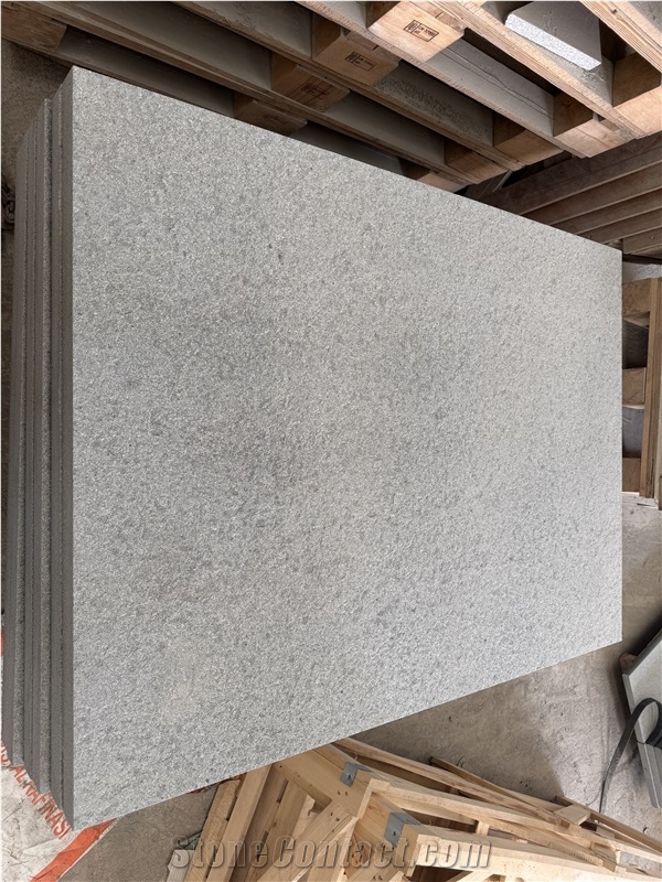 NEW Grey Granite Flamed Tiles