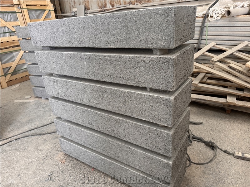 NEW Grey Granite Flamed Tiles