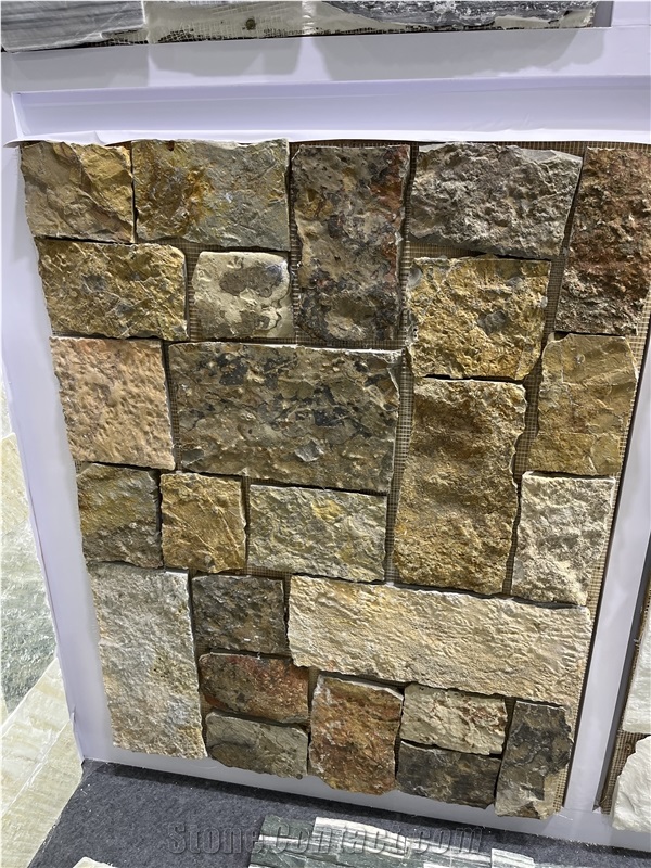 Black Sandstone Building Stone Facade For Exterior Cladding