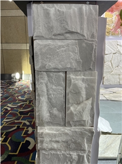 Black Sandstone Building Stone Facade For Exterior Cladding