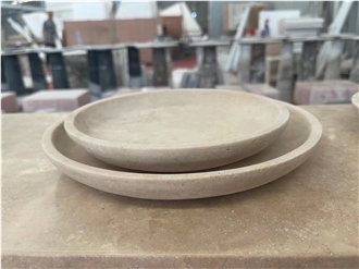 Italian Marble Red Jasper Tea Trays For Kitchen Dining Decor