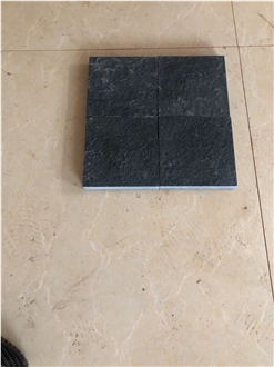 Chinese Flamed Zhanjiang Black Basalt Tiles