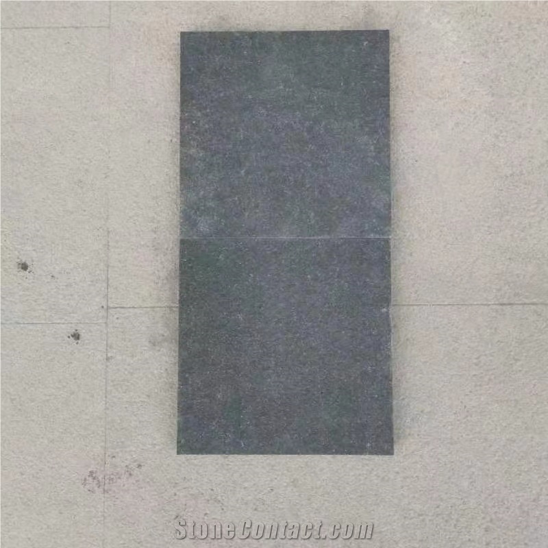 Chinese Flamed Zhanjiang Black Basalt Tiles