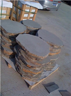 Hainan Bluestone Random Sizes Garden Crazy Pavers