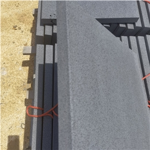 Hainan Bluestone Rebated/Drop Down/L-Shaped Pool Coping Tile