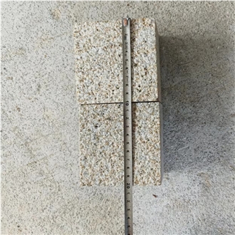 Zhangpu G682 Rustic Yellow Flamed Cubes