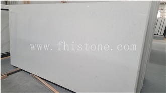 Carrara White Quartz  White With Grey Veins  Quartz Tiles