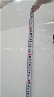 Carrara White Quartz  White With Grey Veins  Quartz Tiles