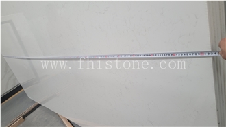 Carrara White Quartz  White With Grey Veins  Quartz Tiles