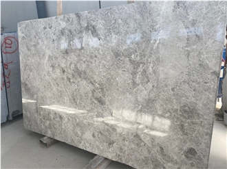 Light Tundra Grey Marble Slab