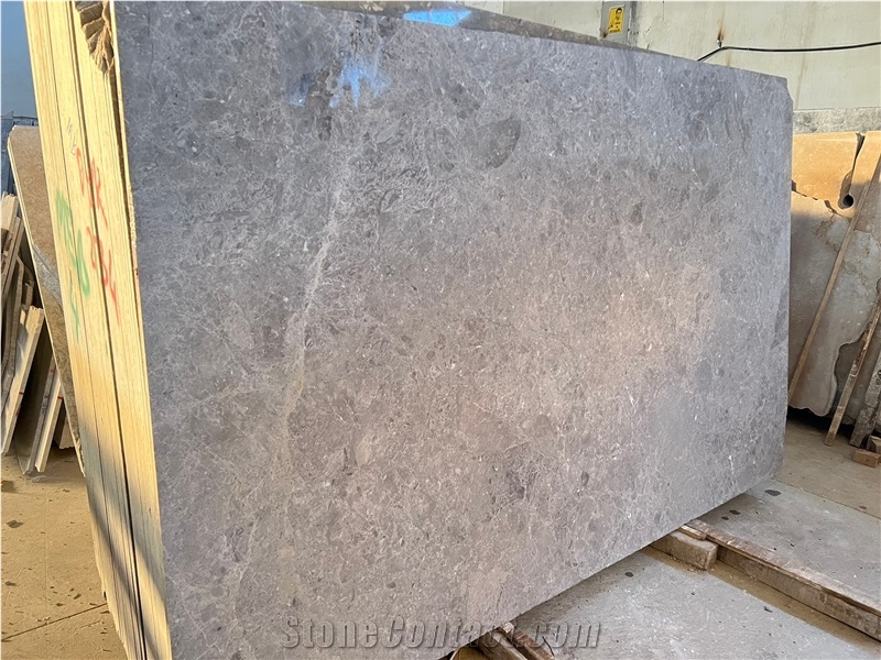 Light Tundra Grey Marble Slab
