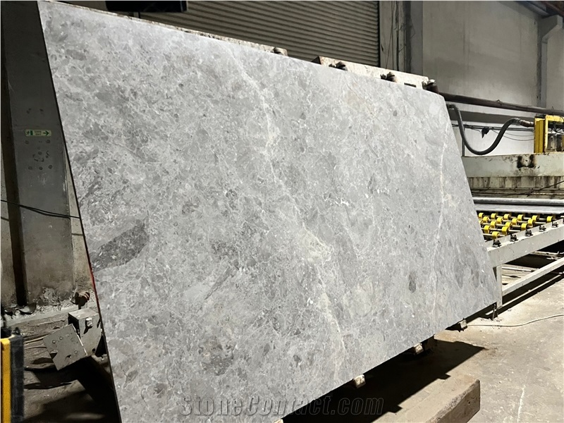 Light Tundra Grey Marble Slab