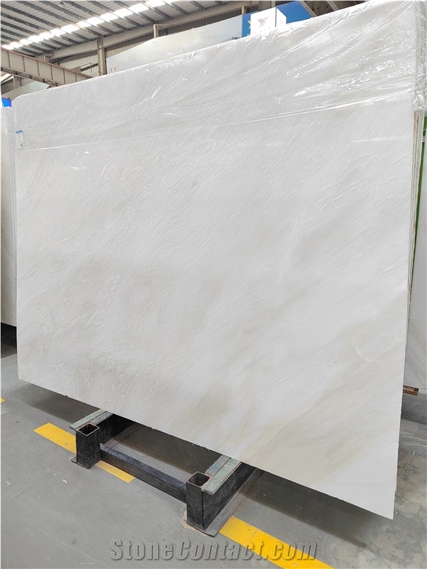 Namibian Rhino White Marble, Milan White Marble Slabs