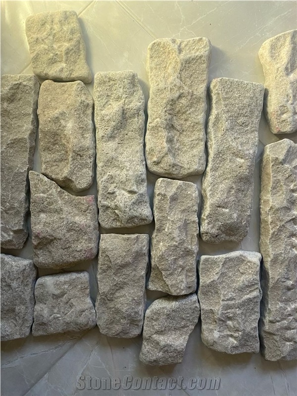Pierre Taza Limestone Cobblestone, Pavers