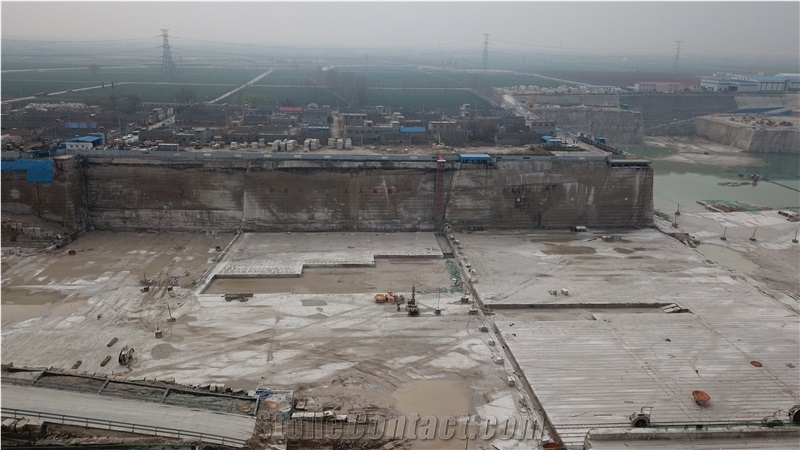 Shandong Rust Granite-Golden Yellow Granite Quarry