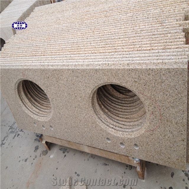 Shandong Rust Granite-Golden Yellow Granite Quarry