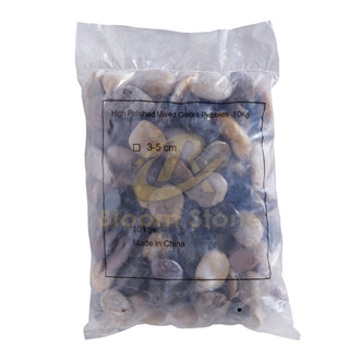 High Polished Mixed Pebble Stone For Garden Landscapeing