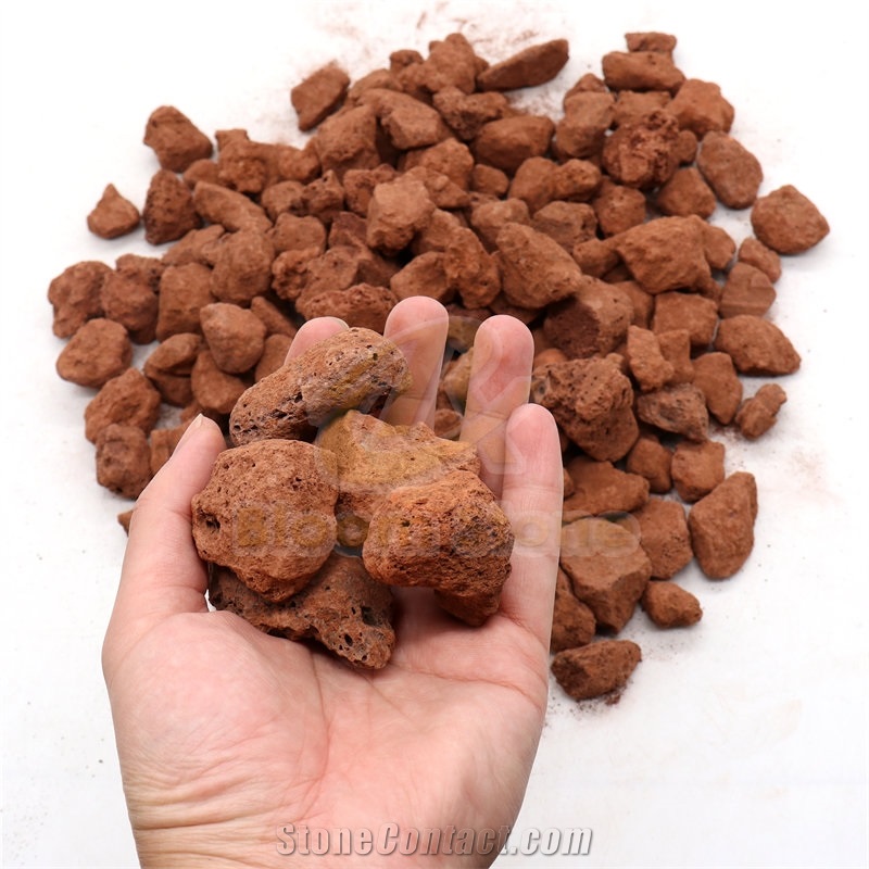 Natural Lava Rcok Red Lava Rock For Firepit