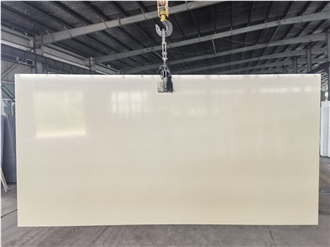 Beige Polar Quartz Slabs
