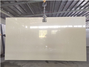 Cream Stellar Galaxy Quartz Slabs