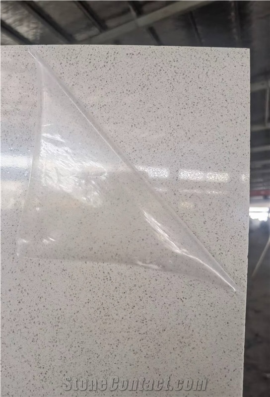Light Grey Polar Quartz Slabs