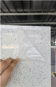 White Stellar Quartz Slabs