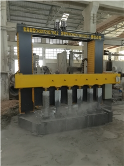 Stone Column Balustrade Cutting Profiling Lathe Machine