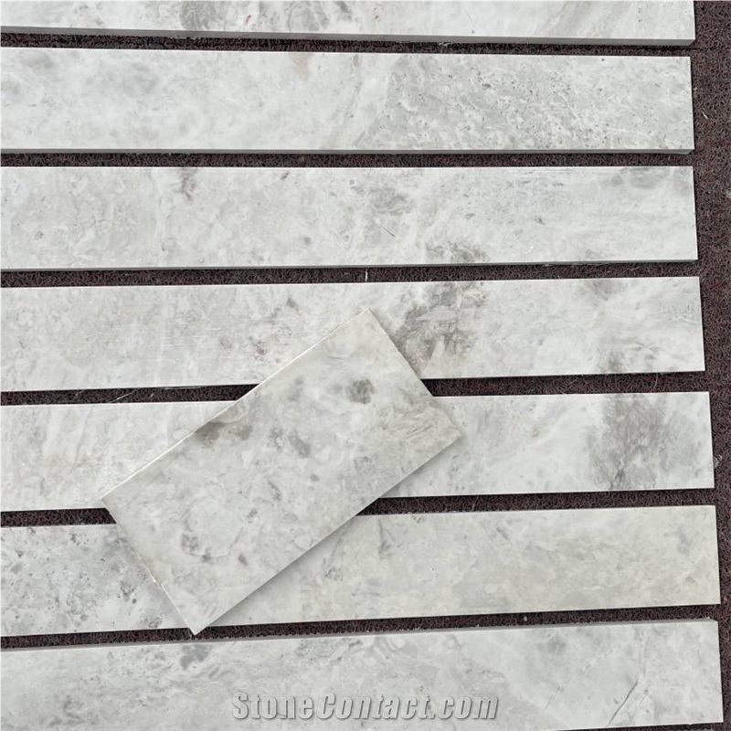 Turkey  17Mm Baltic White Marble Cut To Size Tile Tiles