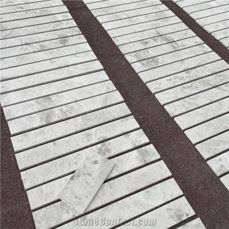 Turkey  17Mm Baltic White Marble Cut To Size Tile Tiles