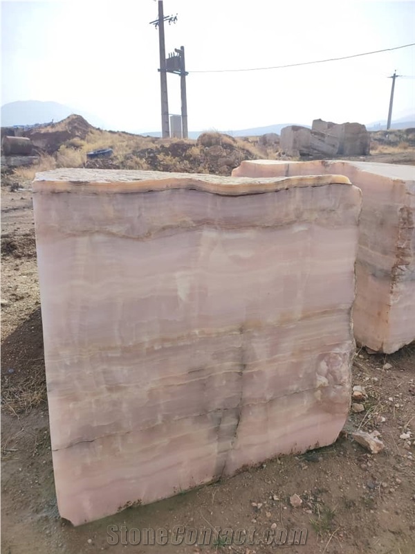 Pink Onyx  Blocks 1
