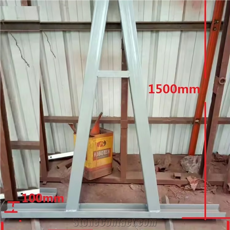 A-Frame Storage Racks, Warehouse Stone Slab Steel A Frame