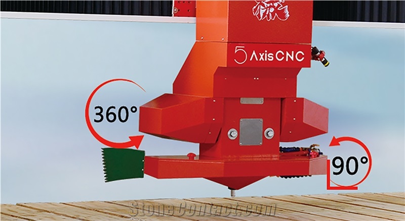 5 Axis CNC Granite Marble Quartz Stone Cutting For Kitchen Countertops