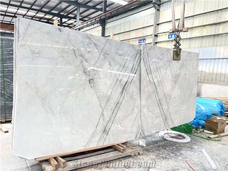 Crystal White Marble Slabs & Tiles