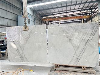 Crystal White Marble Slabs & Tiles