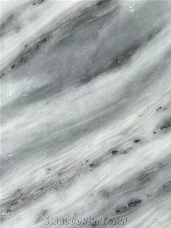 Bardiglio Grey Marble Tile Laminated  Honeycomb Panels