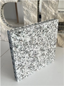 Barre Grey Granite Laminated Aluminum Honeycomb Panels