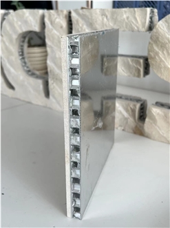 Beige Limestone Honed Tile Laminated Honeycomb Panels