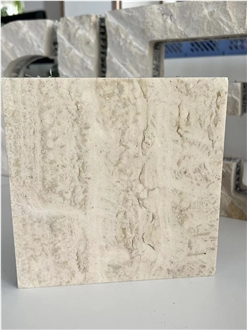 Beige Marble Polished Tile Laminated Honeycomb Panels