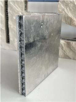 Beige Marble Polished Tile Laminated Honeycomb Panels