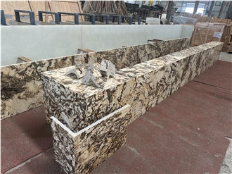 Bianco Antico Granite Transparent Plastic Honeycomb Panels
