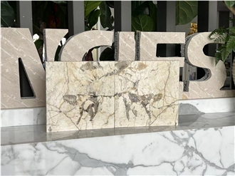 Blanc Du Blanc Granite Tile Laminated Honeycomb Panels