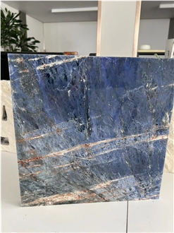 Blue Sodalite Luxury Granite-Glass Composite Stone Panels