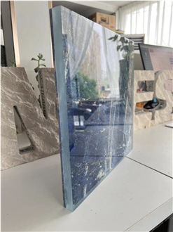 Blue Sodalite Luxury Granite-Glass Composite Stone Panels