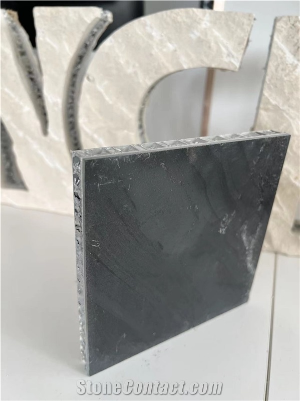 California Black Granite Laminated Honeycomb Panels