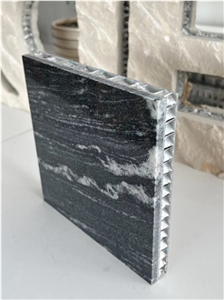 China Cosmos Black Granite Tile Laminated Honeycomb Panels