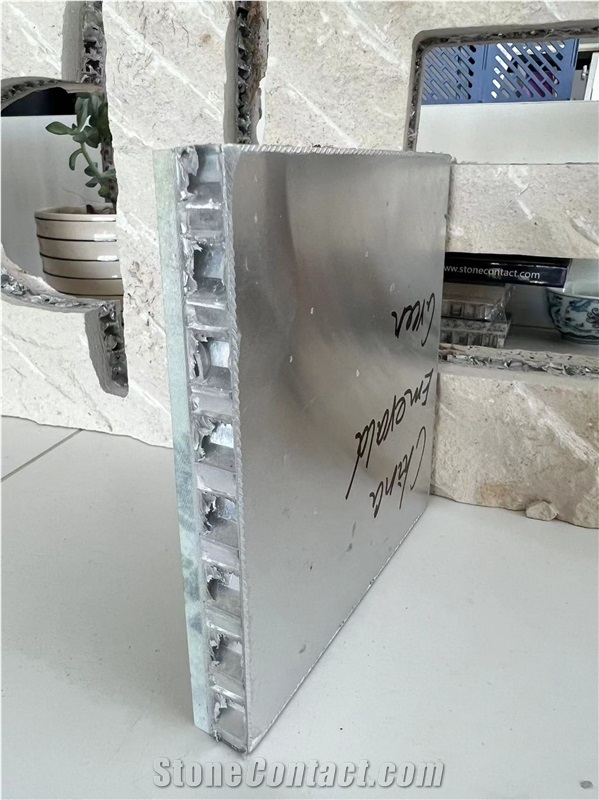 China Emerald Green Marble Tile Laminated Honeycomb Panels